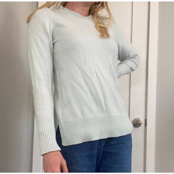Gap Light Blue Crew Neck Sweater Size L - Picture 3 of 11